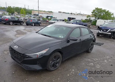 2021 Hyundai Elantra Sel из США, поврежденный, VIN 5NPLM4AG6MH012151